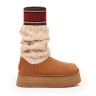 Ugg Classic Sweater Letter Chestnut