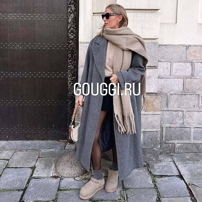 Палантин-шарф UGG: тёплая элегантность