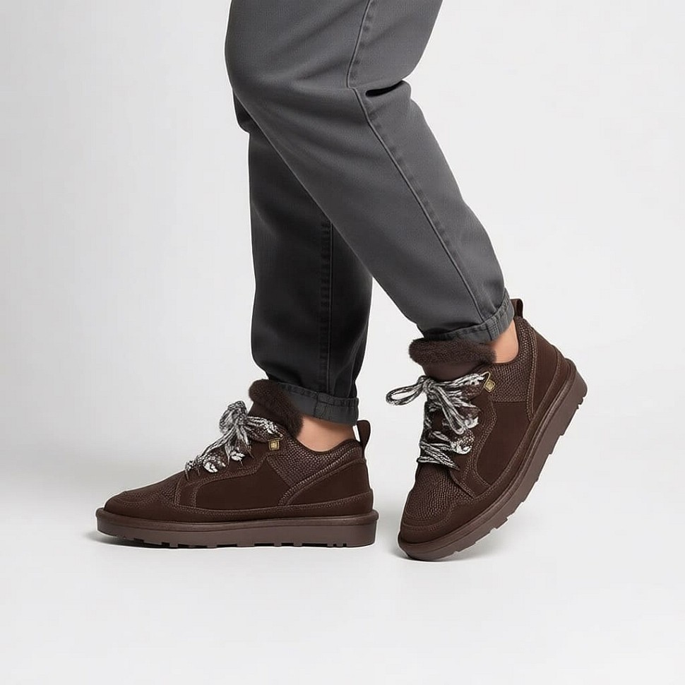 Женские кроссовки Ugg Lowmel Chocolate