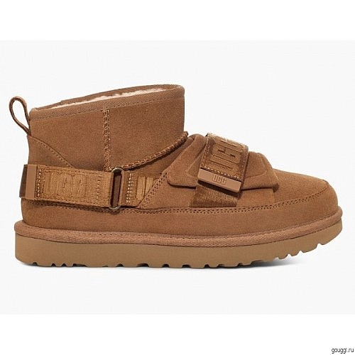 Женские ультра мини угги Ugg Ultra Mini Hybrid - Chestnut