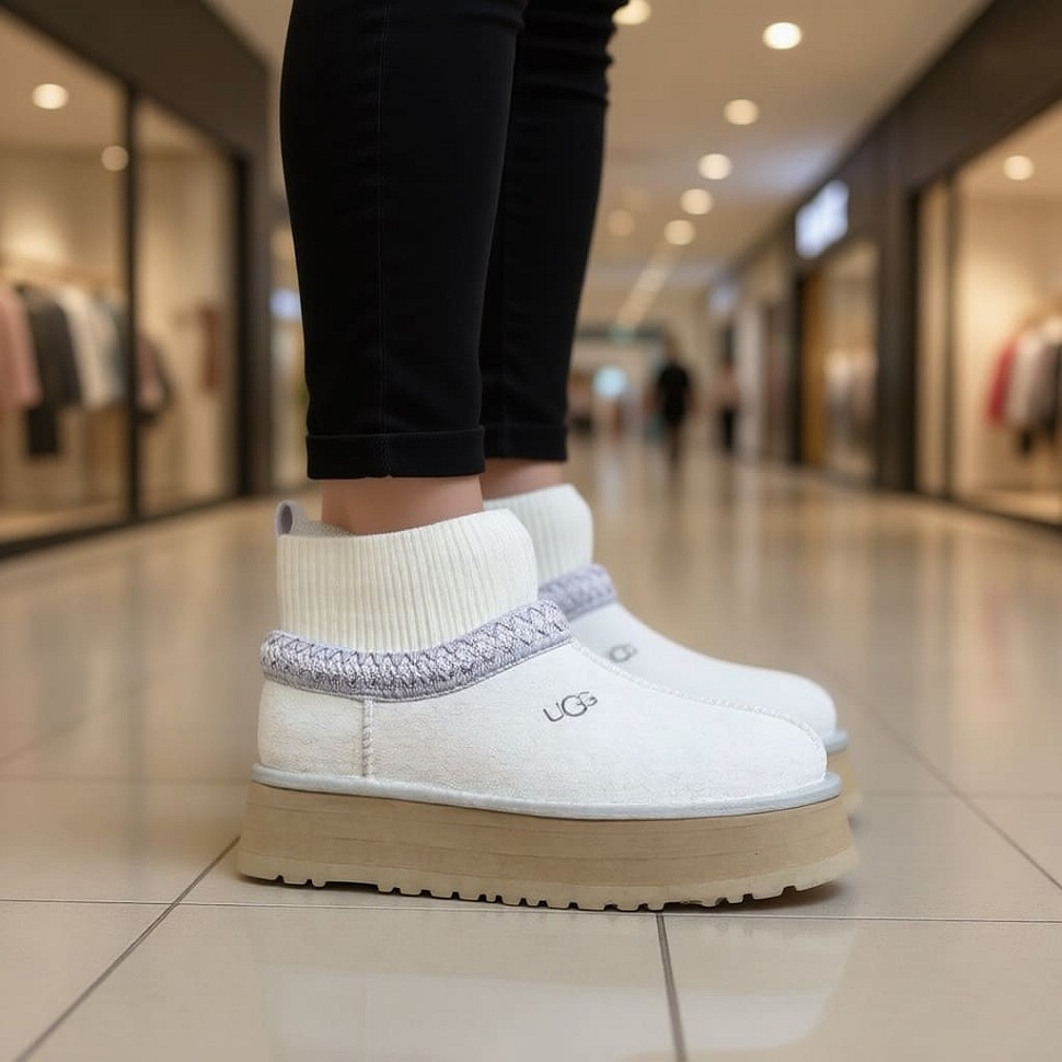 UGG Tazz Knit White