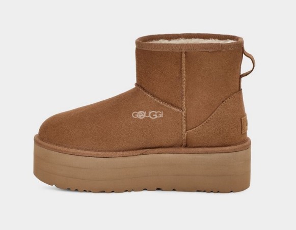 UGG Classic Mini Platform Chestnut