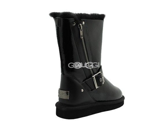 Short Blaise Lacquer Black