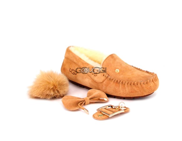 Ugg Dakota New Pom Chestnut