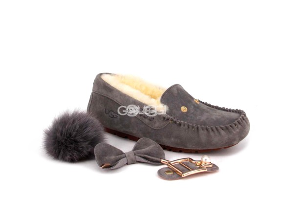 Ugg Dakota New Pom Grey