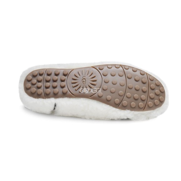 UGG Hailey Fluff Loafer White