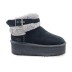 Ugg Mini Platform Strap Black