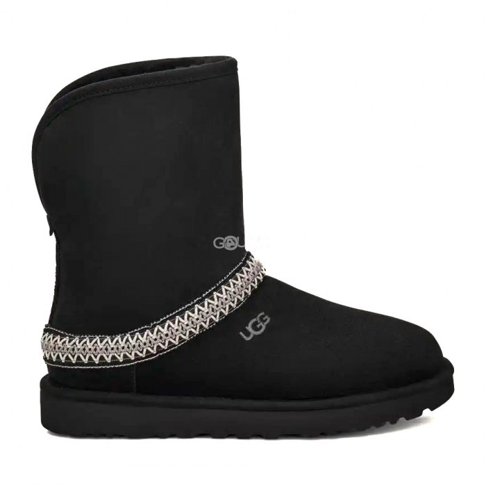 Classic Short Crescent Black
