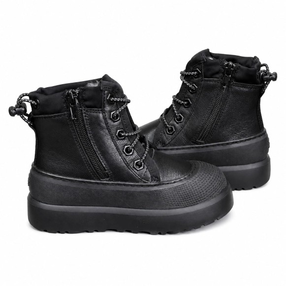 Детские ботинки UGG Kids Neumel Hybrid Leather Black