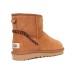 Men`s Ugg Classic Mini Deco Suede Boots Chestnut Dressinn