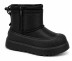 Детские мини угги UGG Kids Mini Weather Hybrid Black Leather