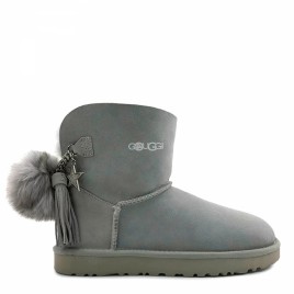 Ugg Mini Sharm Boot Grey-Violet