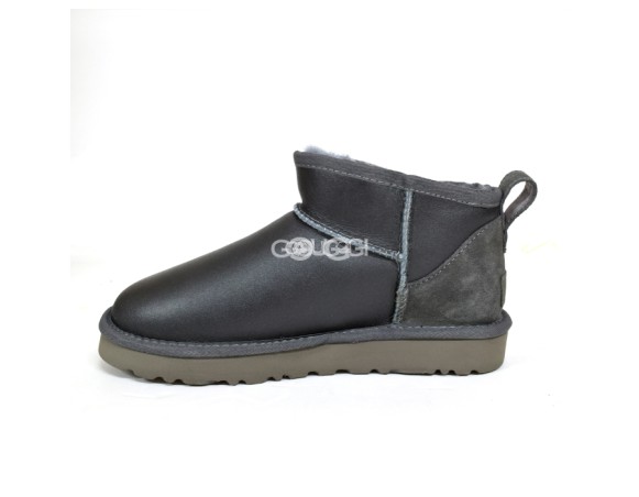 UGG Classic Ultra Mini Metallic Grey