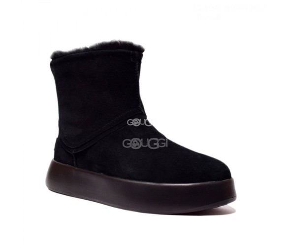 Classic Short Boom Bootie Black