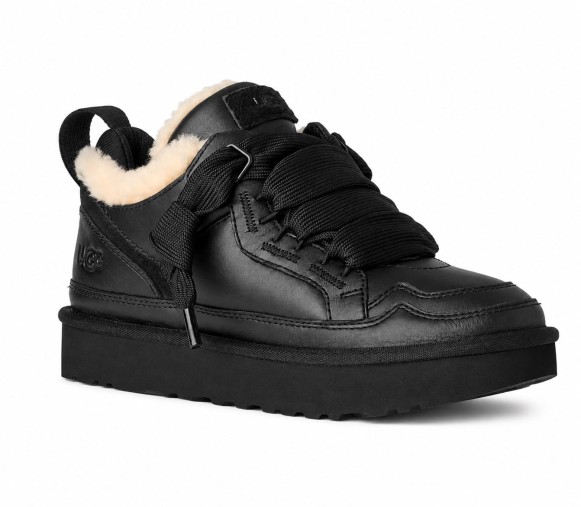 Женские кроссовки Ugg Lowmel Sneaker Leather Black