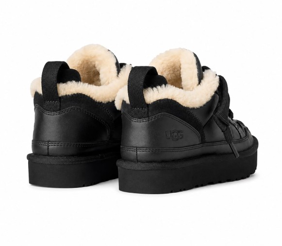 Женские кроссовки Ugg Lowmel Sneaker Leather Black