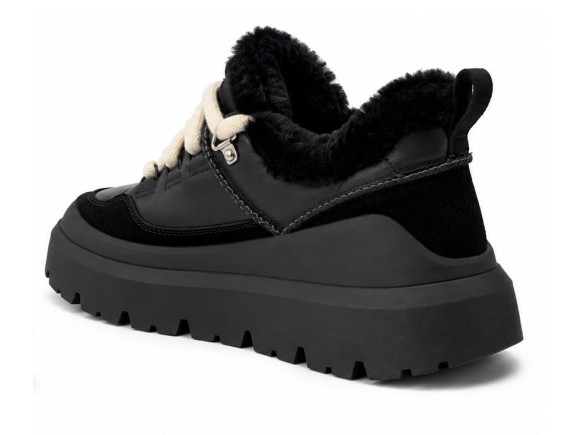 Мужские кроссовки Ugg Mens Heritage Utility Sneaker Leather Black