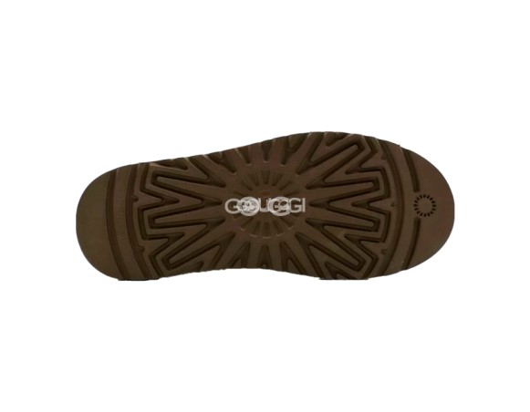 Женские ботинки на платформе с молнией Ugg Neumel Platform Zip Chestnut