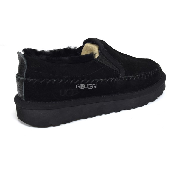 Ugg Mens Stitch Slip On Black