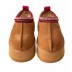 Детские слипоны на платформе Ugg Kids Tazz Chestnut