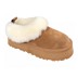 Детские слипоны на платформе Kids Tazelle Platform Chestnut