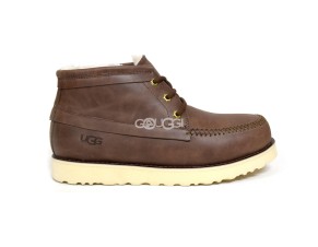 Campout Chukka Leather Chocolate