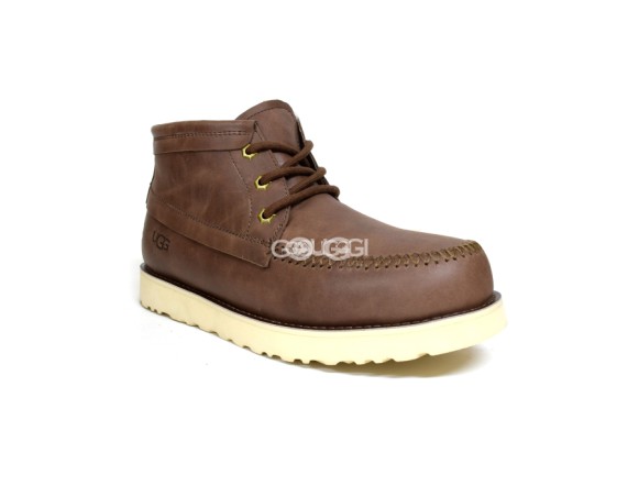 Campout Chukka Leather Chocolate