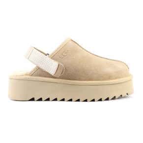 Goldenstar Clog Platform Sand