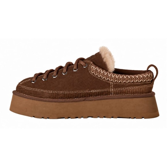 Женские слипоны на платформе Heritage Lace-Up Slipper Hickory