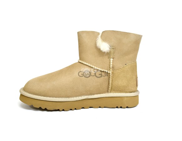 Mini Bailey Logo Strap Suede Sand