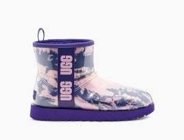 Classic Clear Mini Natural Marble - Violet Night