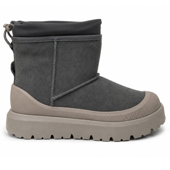 Мужские мини угги Ugg Classic Men Mini Weather Hybrid Grey