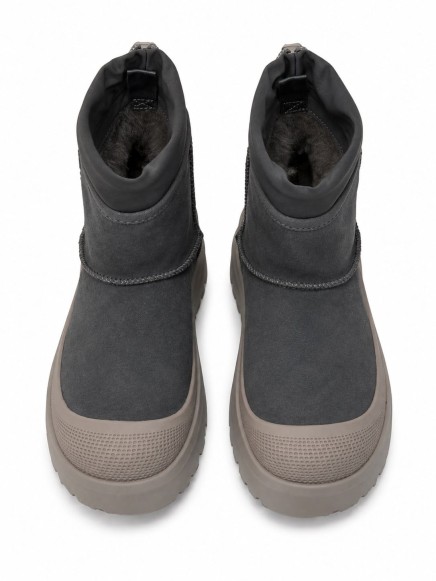 Мужские мини угги Ugg Classic Men Mini Weather Hybrid Grey