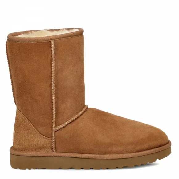 Женские короткие угги Classic Short Chestnut