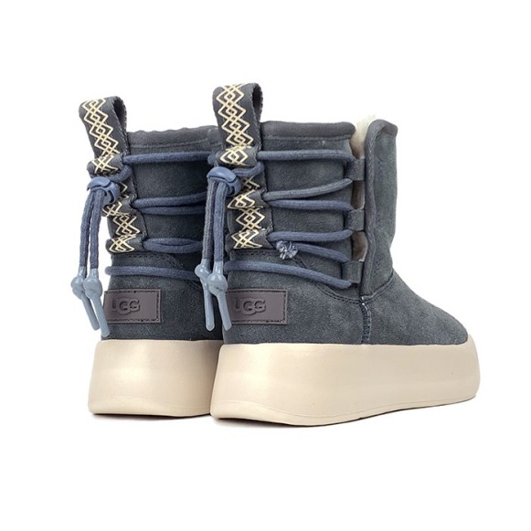 Женские угги CLASSIC BOOM ANKLE BOOT - Charcoal