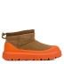 Женские ультра мини угги Ugg Ultra Mini Hybrid Chestnut / Orange