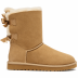 Женские угги с бантиками Bailey Bow Sand 