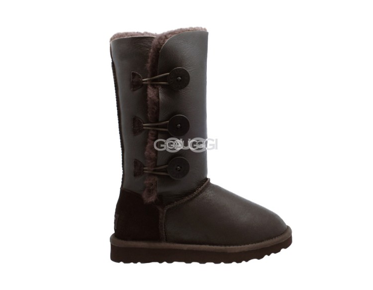 Bailey Button Triplet Metallic Chocolate UGG Australia 9 090