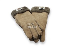 Женские перчатки UGG Sand Grey-1037