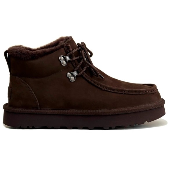 Мужские ботинки Ugg Mens Ambush Woven Boot Chocolate