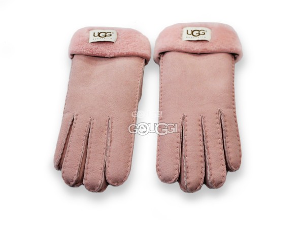 Женские перчатки UGG Pink