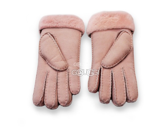 Женские перчатки UGG Pink