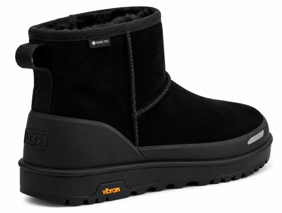 Мужские мини угги Ugg Mens Classic Mini Guard Gtx Boot Black