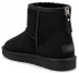 Мужские непромокаемые мини угги на молнии Ugg Mens Classic Mini Zip II Black