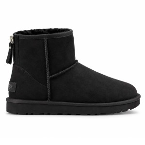 Ugg Mens Classic Mini Zip II Black