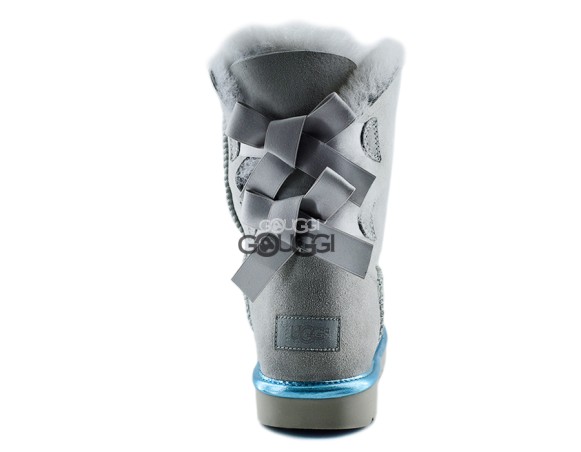 Bailey Bow 2 Metallic Grey Violet