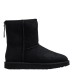 Ugg Classic Short Zip II Black (без камней)