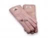 Женские удлиненные перчатки UGG Pink-1030