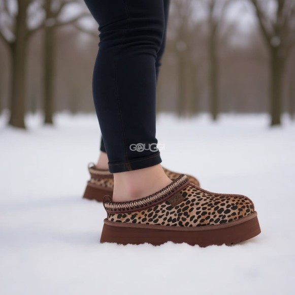 Женские слипоны на платформе Tazz Caspian Burnt Cedar