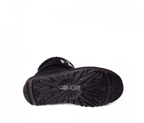 Classic Rib Knit Black